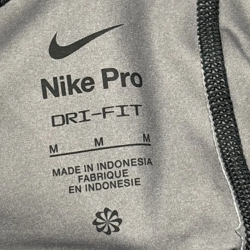 Nike Pro Dri-FIT Bike Shorts Abstract Print Athletic Compression Women's Medium